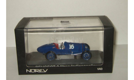 Пежо Peugeot 3L Indianapolis 1920 Norev 1:43 479971, масштабная модель, 1/43