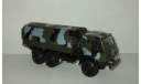 Камаз 4310 43101-028 6х6 с Тентом Камуфляж Элекон 1:43, масштабная модель, scale43