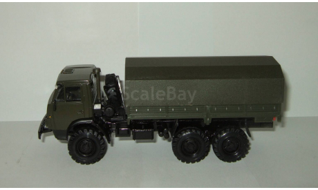 Камаз 4310 6х6 с Тентом Хаки Элекон 1:43, масштабная модель, 1/43