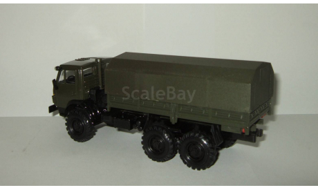 Камаз 4310 6х6 с Тентом Хаки Элекон 1:43, масштабная модель, 1/43