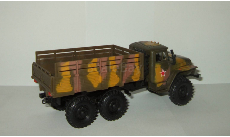 Урал 4320 6х6 Камуфляж 1979 СССР Элекон 1:43, масштабная модель, scale43
