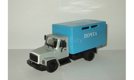 Газ 3307 Фургон Почта 1990 СССР мастерская Компаньон 1:43, масштабная модель, 1/43