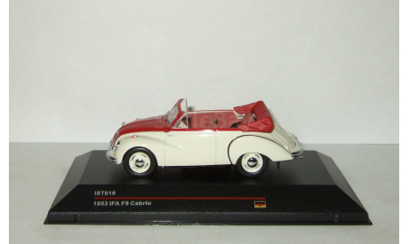 Ифа Ifa F9 Cabrio 1953 IST 1:43 IST019 Выпуск прекращен, масштабная модель, scale43, IST Models