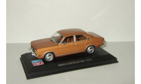 Крайслер Simca Chrysler 160 1972 IXO Altaya 1:43, масштабная модель, scale43