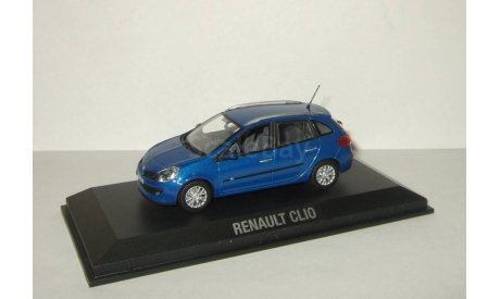 Рено Renault Clio Estate 2007 Norev 1:43 517580, масштабная модель, 1/43