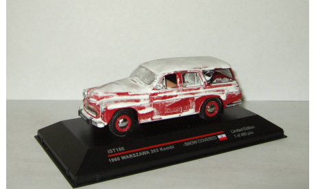 Варшава Warszawa 203 Kombi 1965 ’Snow Covered’ Спецверсия ’В снегу’ IST 1:43 IST186 Раритет, масштабная модель, 1/43, IST Models