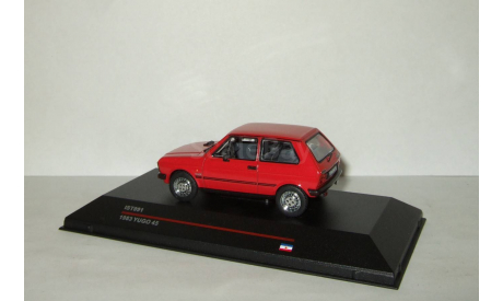 Yugo 45 1980 Red IST 1:43 IST091, масштабная модель, scale43, IST Models