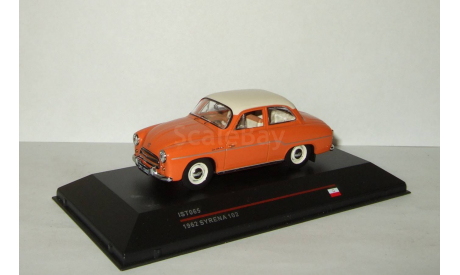 Сирена Syrena 102 1962 Orange IST 1:43 IST065, масштабная модель, scale43, IST Models