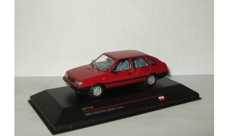 FSO Polonez Caro 1991 Red IST 1:43 IST116, масштабная модель, scale43, IST Models