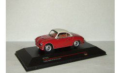 AWZ P70 Coupe 1958 Dark Bordeaux and White IST 1:43 IST042