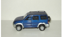 Уаз 3163 Patriot Патриот 4x4 2013 Синий металлик Autotime 1:43, масштабная модель, 1/43, Autotime Collection