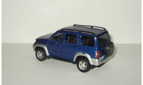 Уаз 3163 Patriot Патриот 4x4 2013 Синий металлик Autotime 1:43, масштабная модель, 1/43, Autotime Collection