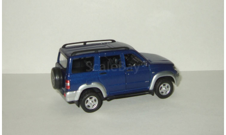 Уаз 3163 Patriot Патриот 4x4 2013 Синий металлик Autotime 1:43, масштабная модель, 1/43, Autotime Collection