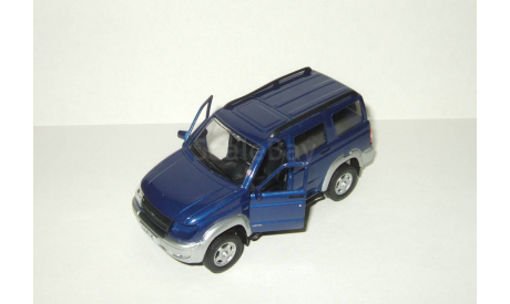 Уаз 3163 Patriot Патриот 4x4 2013 Синий металлик Autotime 1:43, масштабная модель, 1/43, Autotime Collection
