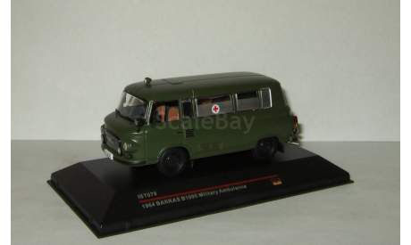 Баркас Barkas B1000 Military Ambulance (Военная Скорая помощь) IST 1:43 IST079, масштабная модель, scale43, IST Models