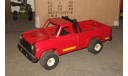 Игрушка Джип Пикап Шевроле Chevrolet K20 Pickup 4x4 1980 Красный Сделано в СССР 1:18, масштабная модель, scale18