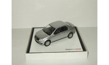 Рено Renault Logan 2006 Серебристый Eligor 1:43, масштабная модель, 1/43