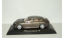 Порше Porsche Panamera 4 Коричневый металлик 2010 Minichamps 1:43, масштабная модель, 1/43