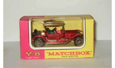 Stutz 1914 Y-8 Models of Yesteryear Matchbox 1:43, масштабная модель, 1/43