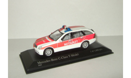 Мерседес Бенц Mercedes Benz C class T Modell 2001 NEF Notazt Minichamps 1:43 430030190, масштабная модель, 1/43, Mercedes-Benz