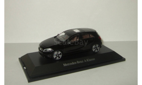 Мерседес Бенц Mercedes Benz A class W176 AMI 2012 Черный Schuco 1:43, масштабная модель, scale43, Mercedes-Benz