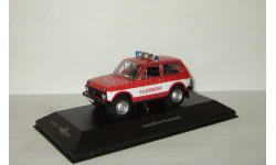 Ваз 2121 Нива Lada Niva 4x4 Feuerwehr (Пожарная) IST Cars & Co 1:43 CCC049