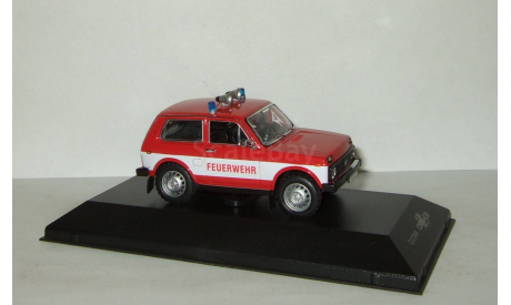 Ваз 2121 Нива Lada Niva 4x4 Feuerwehr (Пожарная) IST Cars & Co 1:43 CCC049, масштабная модель, scale43, IST Models