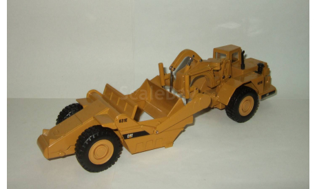 Трактор бульдозер скрепер Cat Caterpillar 631 E 4х4 2002 Norscot 1:50 8198, масштабная модель, Norscot Scale Models, scale50