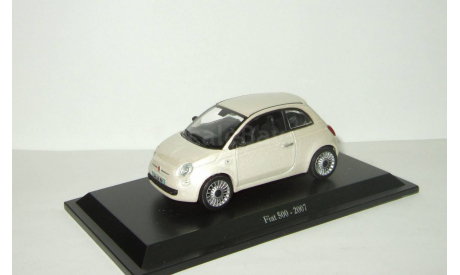 Фиат Fiat 500 2007 Norev 1:43, масштабная модель, scale43