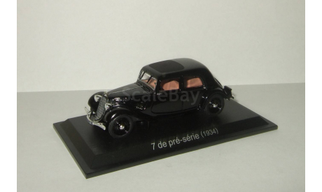 Ситроен Citroen 7 de pre-serie 1934 Altaya 1:43, масштабная модель, 1/43, Citroën