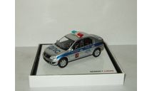 Рено Renault Logan Полиция Москва Eligor 1:43, масштабная модель, scale43