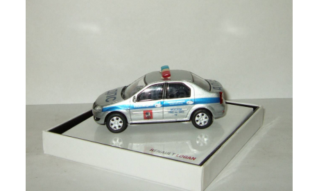 Рено Renault Logan Полиция Москва Eligor 1:43, масштабная модель, scale43