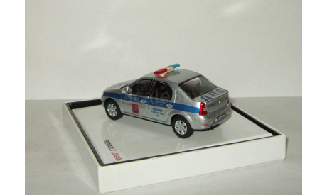 Рено Renault Logan Полиция Москва Eligor 1:43, масштабная модель, scale43