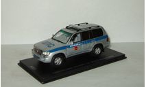 Тойота Toyota Land Cruiser 100 4x4 ДПС Милиция Москва 2006 Adler Spark Dip 1:43 A003, масштабная модель, 1/43