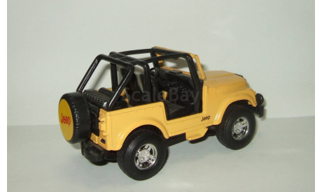 Джип Jeep CJ Wrangler 4x4 1977 New Ray 1:24, масштабная модель, scale24, New-Ray Toys