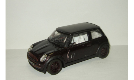 Мини Mini Cooper 2001 Черный Saico 1:24, масштабная модель, scale24