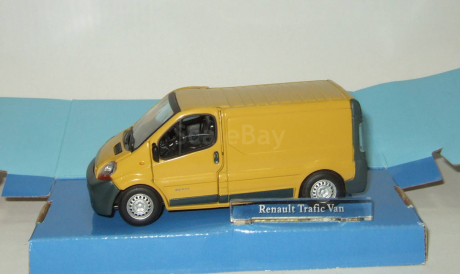 Рено Renault Trafic 2002 Cararama Hongwell 1:43 Ранний, масштабная модель, 1/43, Bauer/Cararama/Hongwell