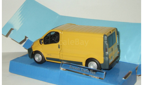 Рено Renault Trafic 2002 Cararama Hongwell 1:43 Ранний, масштабная модель, 1/43, Bauer/Cararama/Hongwell