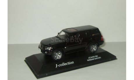 Ниссан Nissan Safari Patrol 4х4 4WD 2005 Черный J-Collection J-Collection 1:43 JC34001BK, масштабная модель, 1/43