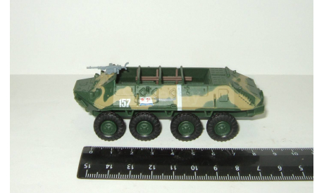 Бронетранспортер БТР 60 П 8х8 1961 СССР серия ’Русские танки’ 1:72, масштабные модели бронетехники, 1/72, IXO Самолёты