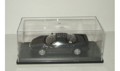 Хонда Honda NSX 1990 Черная Aoshima / Ebbro 1:43, масштабная модель, 1/43
