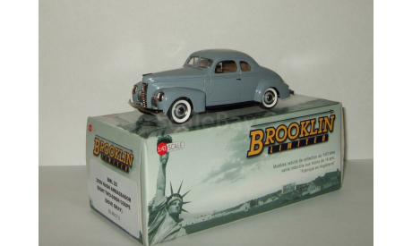 Nash Ambassador Coupe 1939 Brooklin Models 1:43, масштабная модель, scale43, Nash-Healey