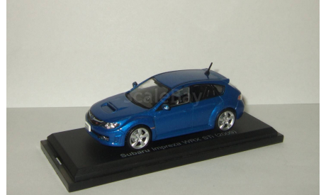 Субару Subaru Impreza WRX Sti 2009 Aoshima / Ebbro 1:43, масштабная модель, 1/43