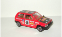 Фиат Fiat Uno 1990 Bburago 1:43 Ранний Made in Italy 1990-е, масштабная модель, 1/43