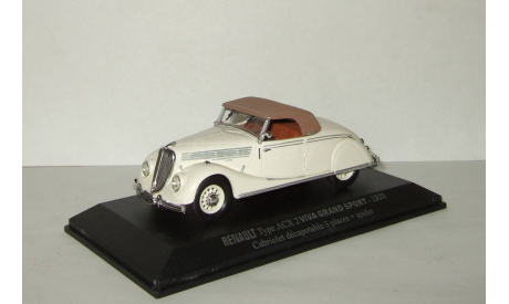 Рено Renault Type ACX 2 Viva Grand Sport 1935 Norev Altaya 1:43, масштабная модель, 1/43