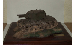 диорама танк КВ 2 1943 Великая Отечественная война СССР Modelstroy Моделстрой (ранний Мастер Колесов) 1:43