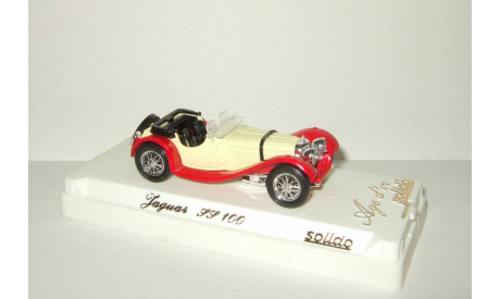 Ягуар Jaguar SS 100 1938 Solido Age D’or 1:43 Ранний, масштабная модель, 1/43