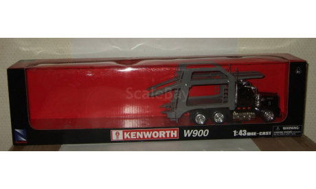 Kenworth W900 Автовоз New Ray 1:43, масштабная модель, 1/43
