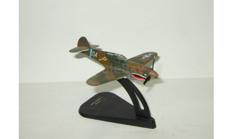 американский самолет P 40B Warhawk ’Flying Tigers’ 1942 Вторая Мировая Война IXO Altaya 1:90 Металл, масштабные модели авиации, IXO Самолёты, scale0