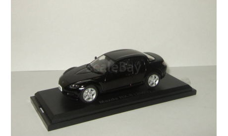 Мазда Mazda RX-8 2003 Черный Aoshima / Ebbro 1:43, масштабная модель, 1/43